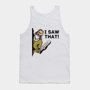 I Saw That- Moses Meme, Jewish Humor Tank Top